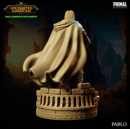 Rogue Pablo | Uncharted Kingdoms | TTRPG D&D Miniature | Primal Collectibles