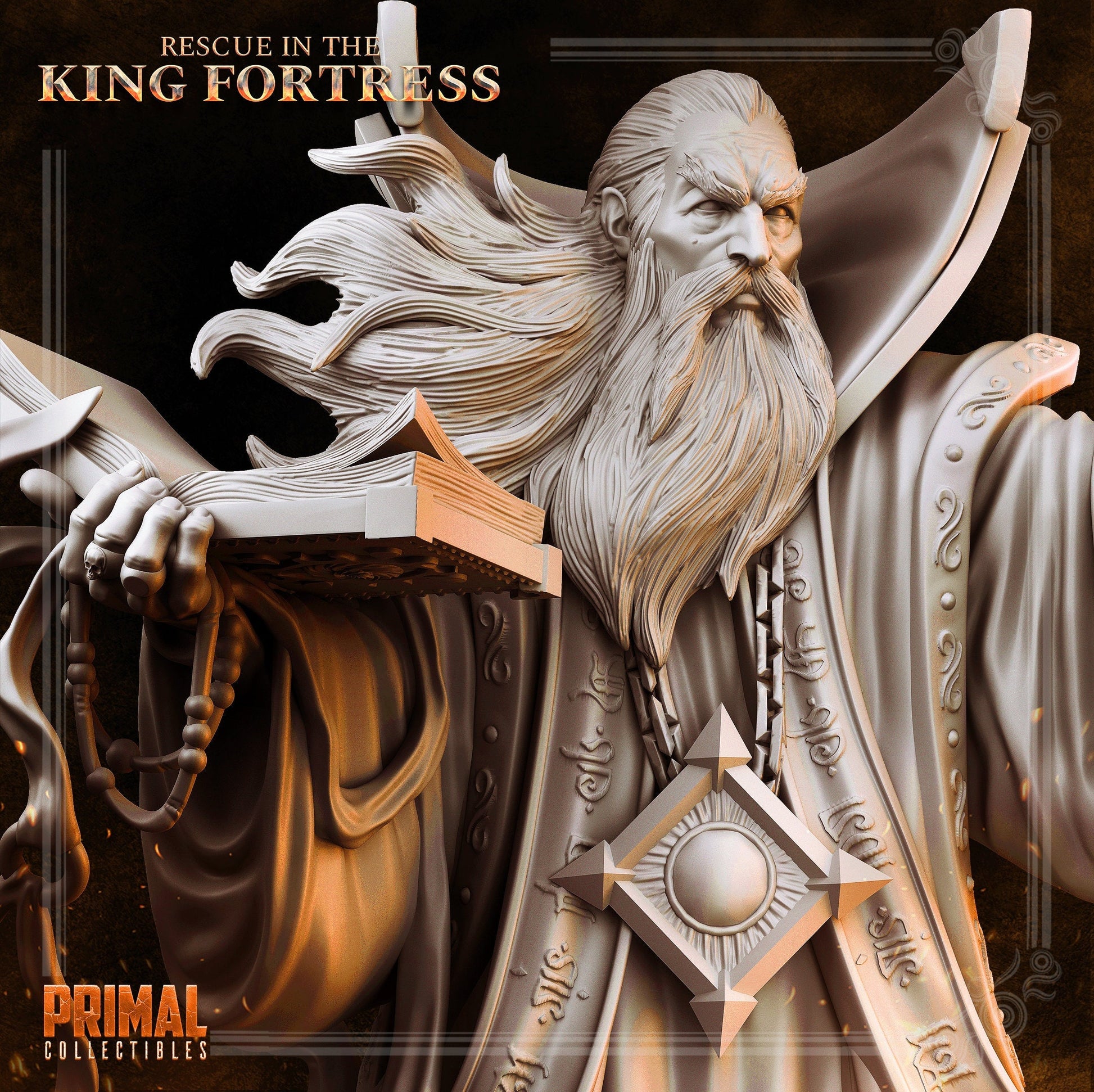 Zahir the Guide | Tabletop Scale | TTRPG D&D Miniature | Primal Collectibles