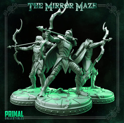 Haggar Elf | The Mirror Maze | TTRPG D&D Miniature | Primal Collectibles