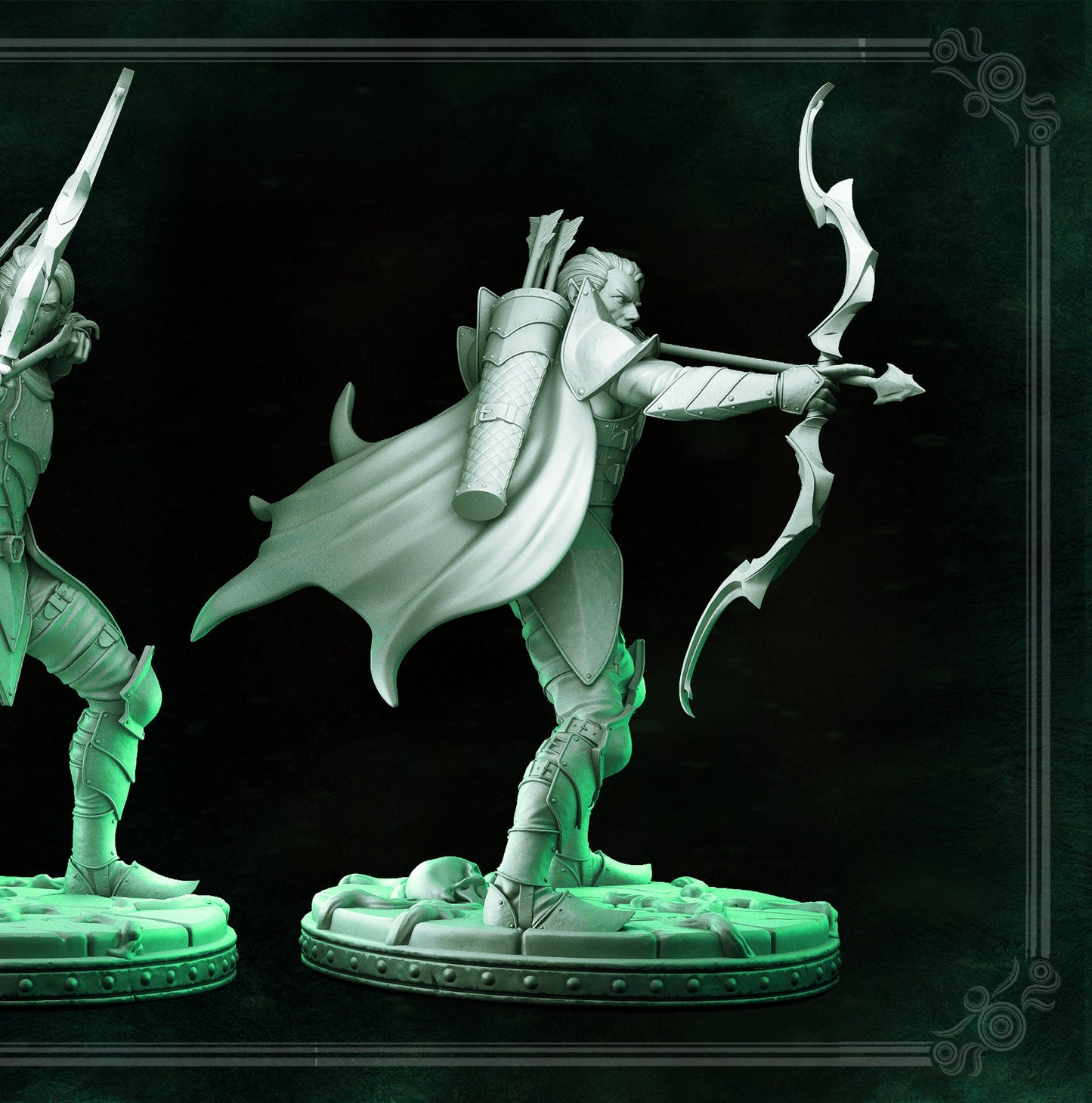 Haggar Elf | Tabletop Scale | TTRPG D&D Miniature | Primal Collectibles