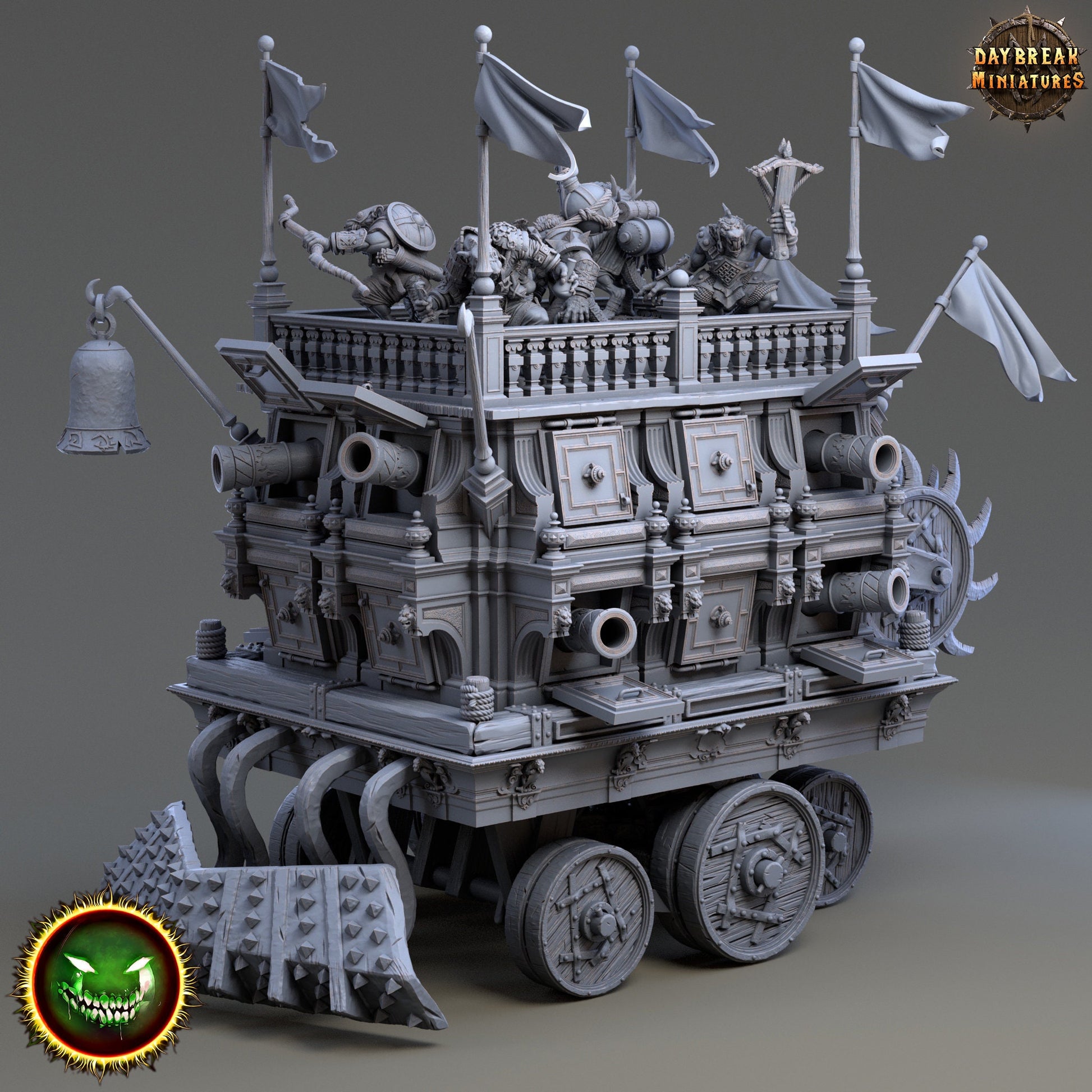 Rat Folk - The Starkharts of Bony Fields | Tabletop Scale | D&D Mini | Daybreak Miniatures