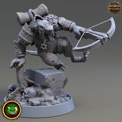 Rat Folk - The Starkharts of Bony Fields | Tabletop Scale | D&D Mini | Daybreak Miniatures