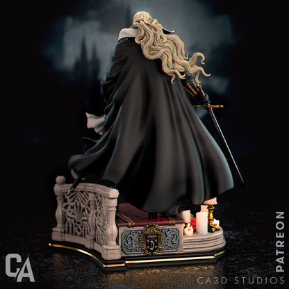 Half Vampire | Resin Garage Kit Sculpture Anime Video Game Fan Art Statue | CA 3D Studios
