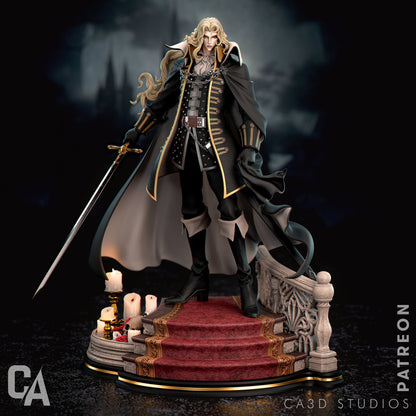 Half Vampire | Resin Garage Kit Sculpture Anime Video Game Fan Art Statue | CA 3D Studios