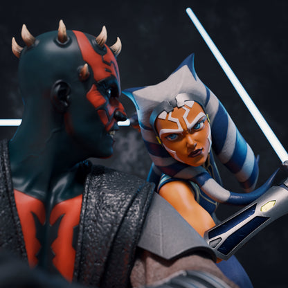 Duel of Fates | Resin Garage Kit Sculpture Anime Video Game Fan Art Statue | CA 3D Studios