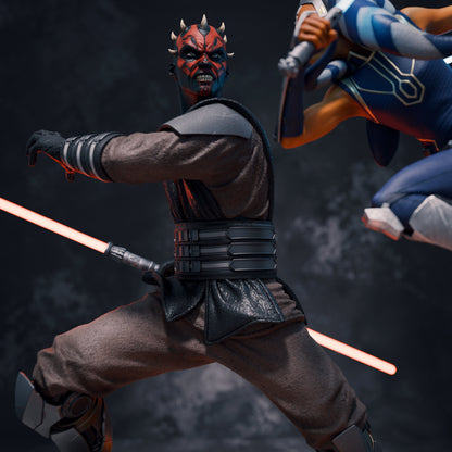 Duel of Fates | Resin Garage Kit Sculpture Anime Video Game Fan Art Statue | CA 3D Studios