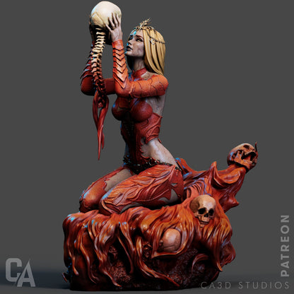 Daughter of Murder | Resin Garage Kit Sculpture Anime Video Game Fan Art Statue | CA 3D Studios