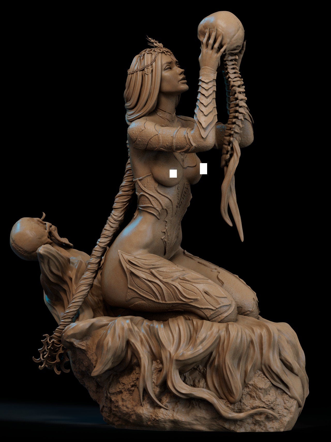 Daughter of Murder | Resin Garage Kit Sculpture Anime Video Game Fan Art Statue | CA 3D Studios