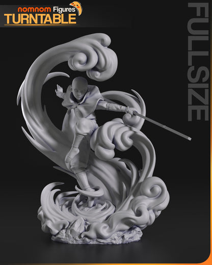 Air Bending Avatar | Resin Garage Kit Figure Show Fan Art | Nomnom Figures