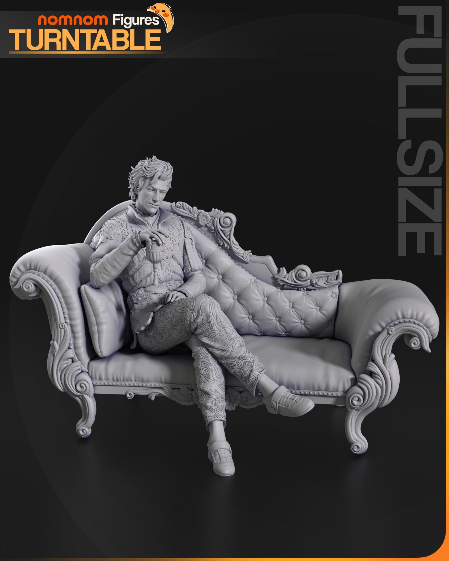 Charming Vampire Spawn | Resin Garage Kit Figure Game Fan Art | Nomnom Figures