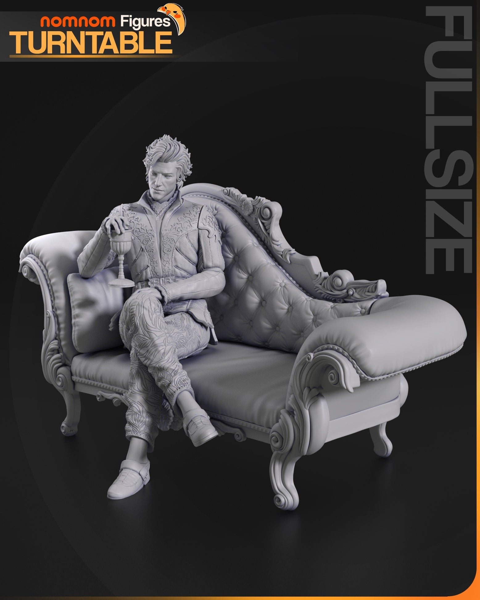 Charming Vampire Spawn | Resin Garage Kit Figure Game Fan Art | Nomnom Figures