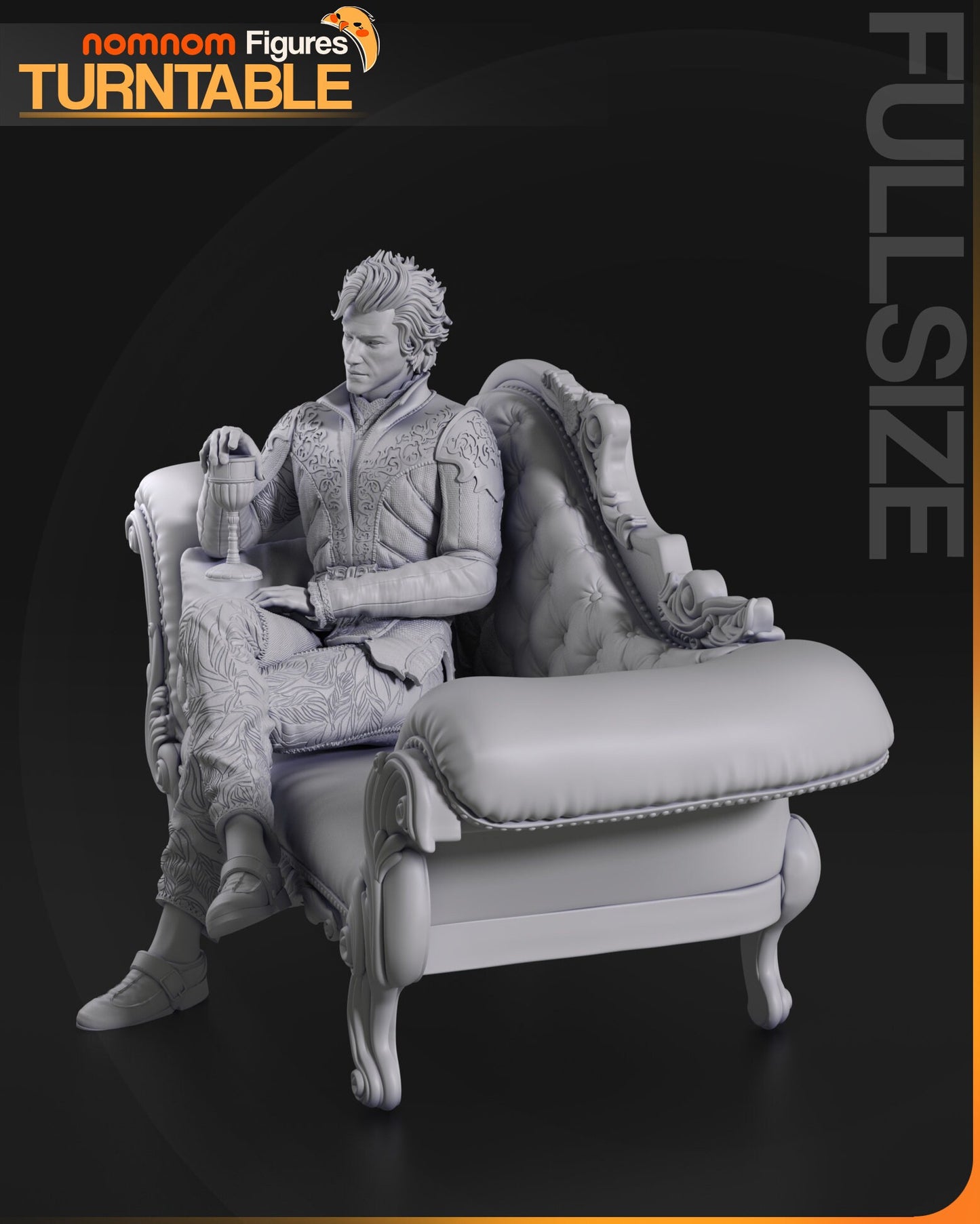 Charming Vampire Spawn | Resin Garage Kit Figure Game Fan Art | Nomnom Figures