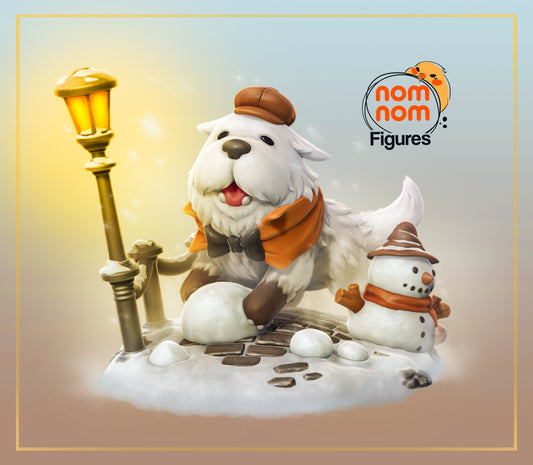 Chibi Spy Family Pup | Resin Garage Kit Figure Anime Fan Art | Nomnom Figures