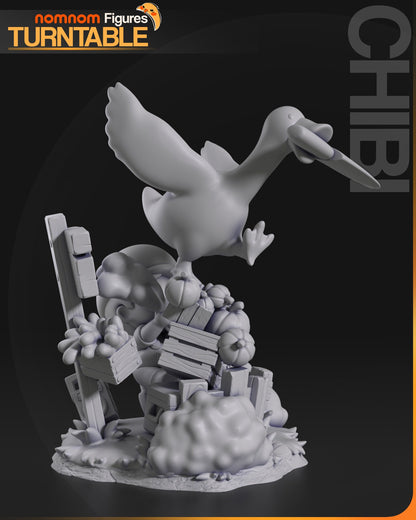 Untitled Goose | Resin Garage Kit Game Fan Art | Nomnom Figures
