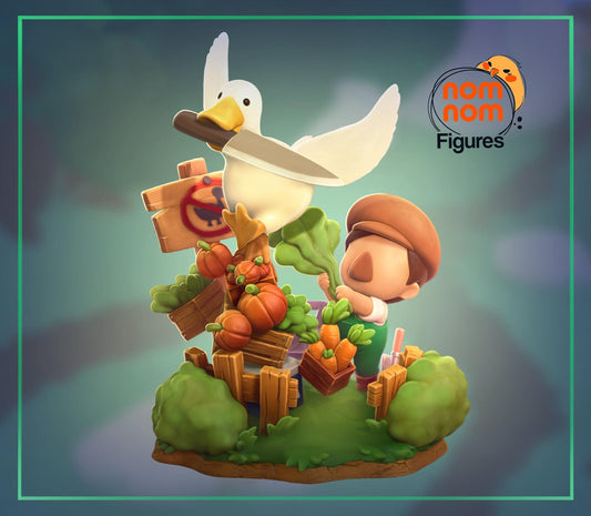 Untitled Goose | Resin Garage Kit Game Fan Art | Nomnom Figures