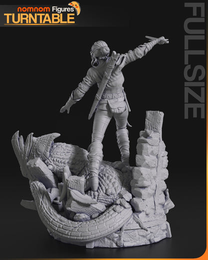 Child of Destiny | Resin Garage Kit Figure Book Game Fan Art | Nomnom Figures