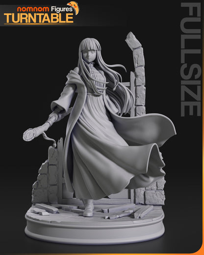 Young Human Mage | Resin Garage Kit Figure Anime Fan Art | Nomnom Figures