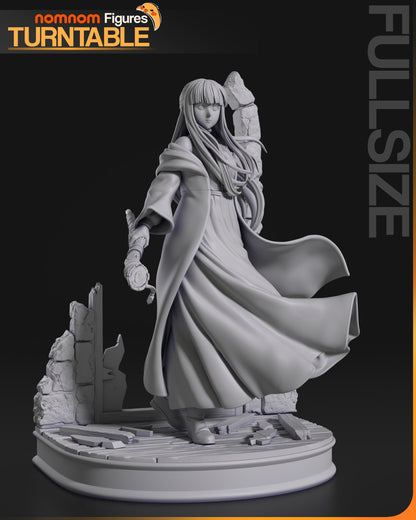 Young Human Mage | Resin Garage Kit Figure Anime Fan Art | Nomnom Figures