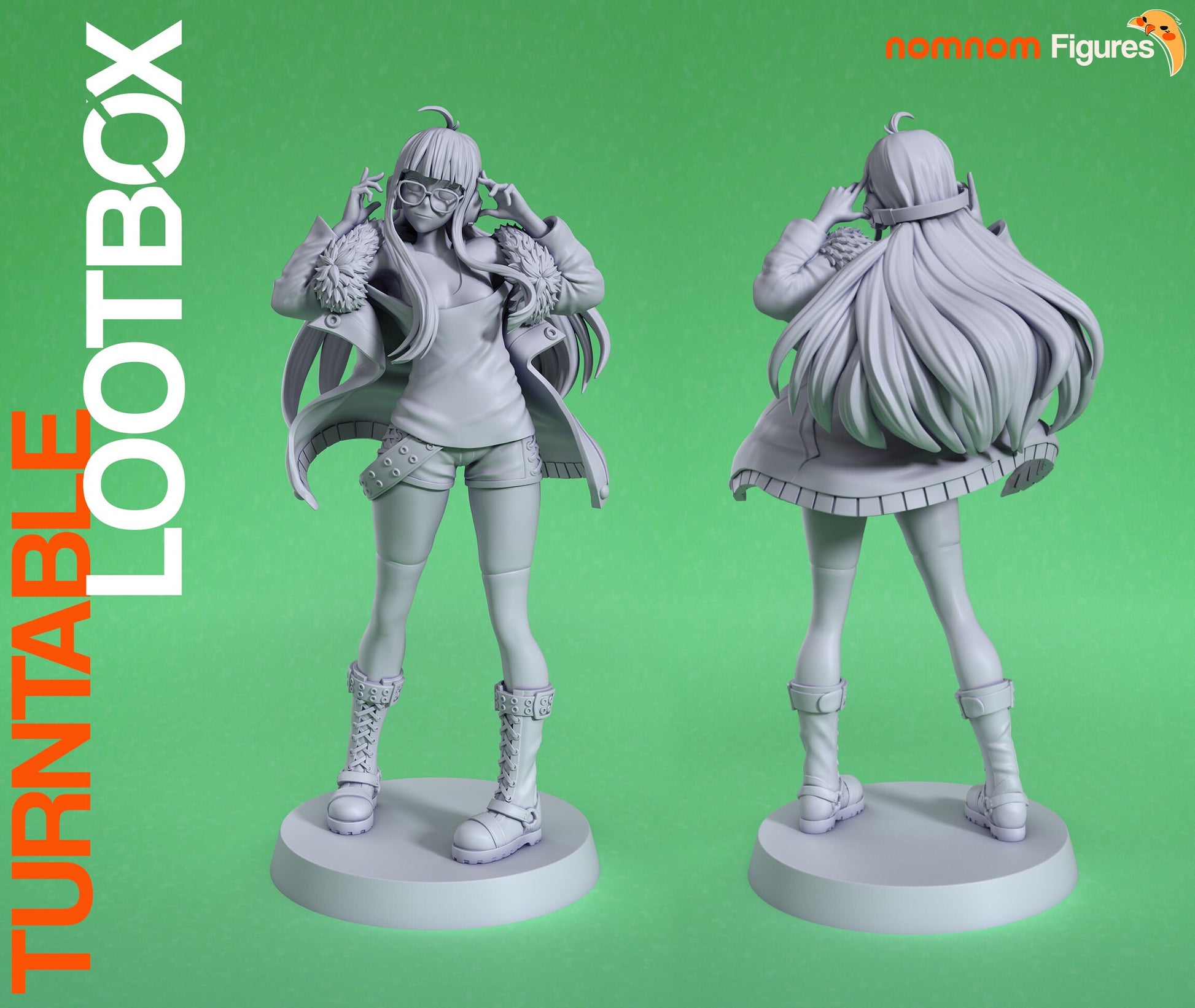 Anxious Oracle | Resin Garage Kit Figure Game Fan Art | Nomnom Figures