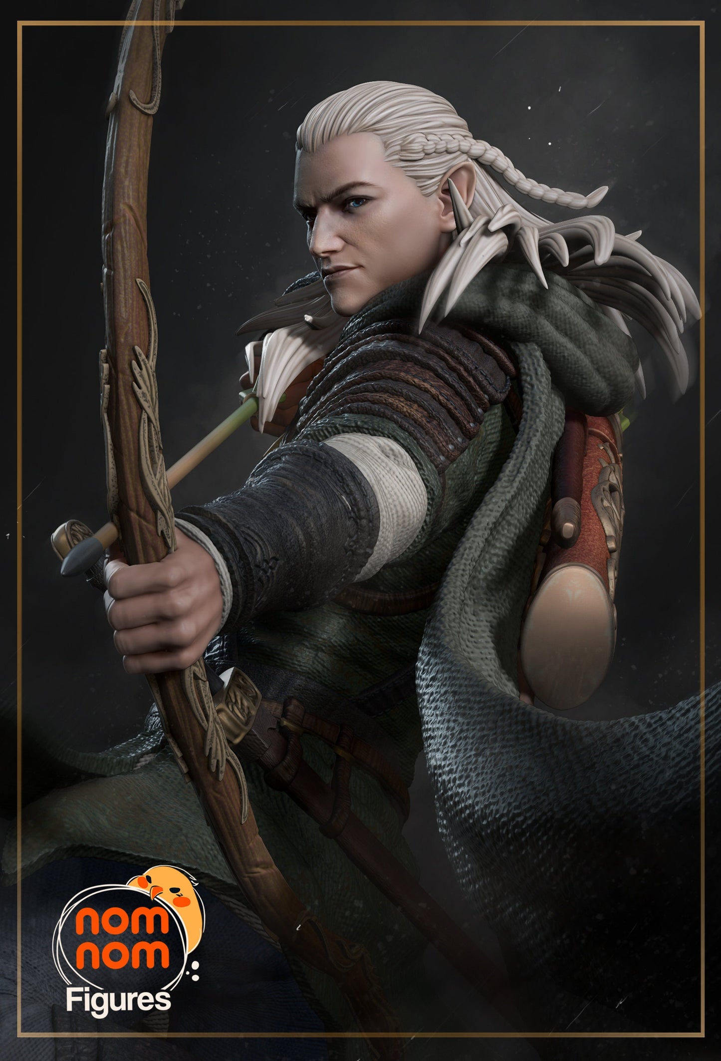 Unlikely Friends | Resin Garage Kit Figure Movie Book Fan Art | Nomnom Figures