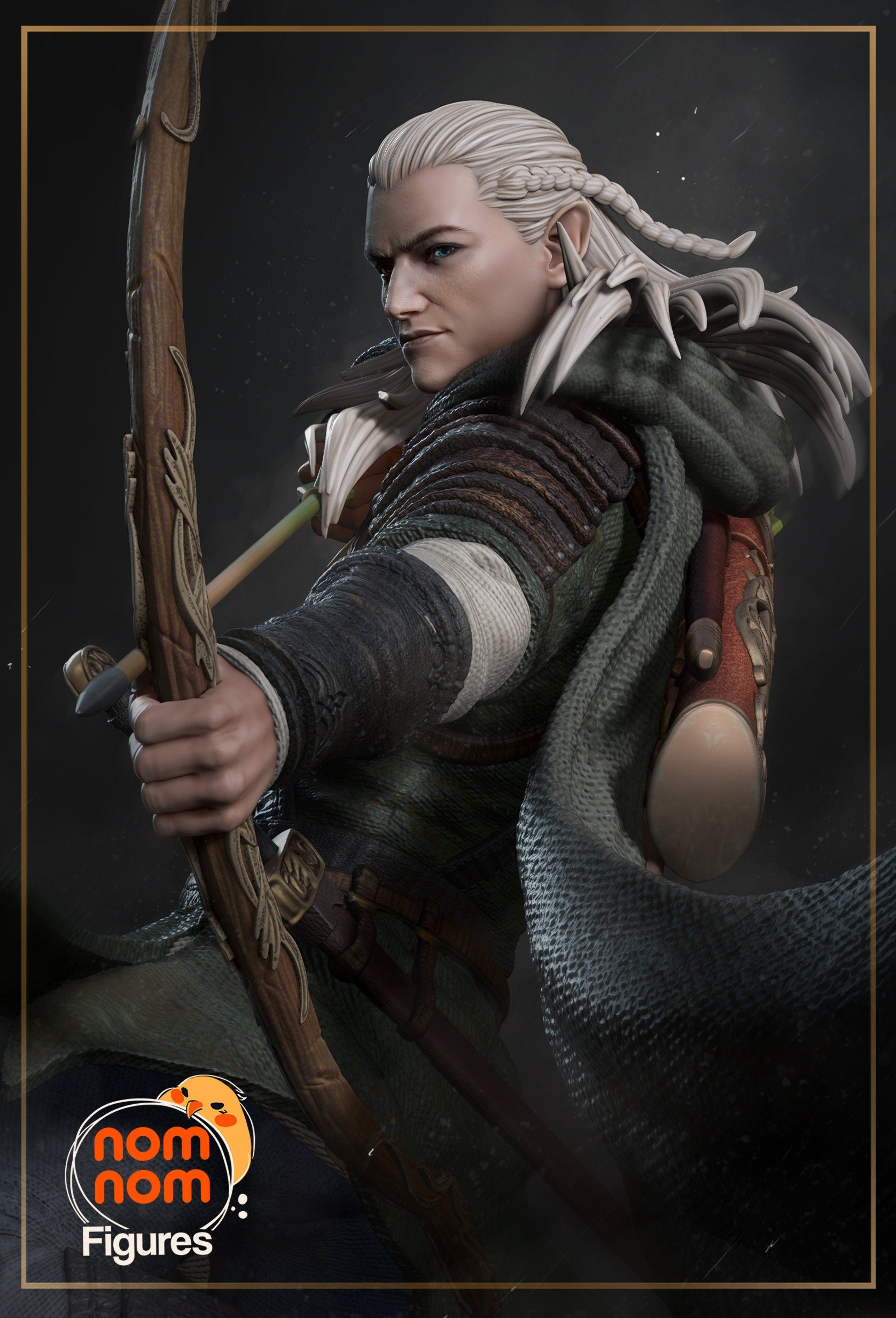 Unlikely Friends | Resin Garage Kit Figure Movie Book Fan Art | Nomnom Figures