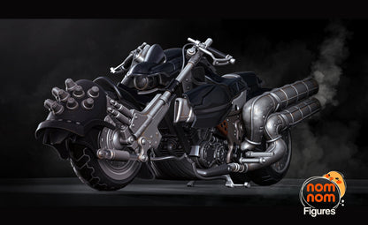 Cloud Driven Motorcycle | Resin Garage Kit Figure Game Fan Art | Nomnom Figures