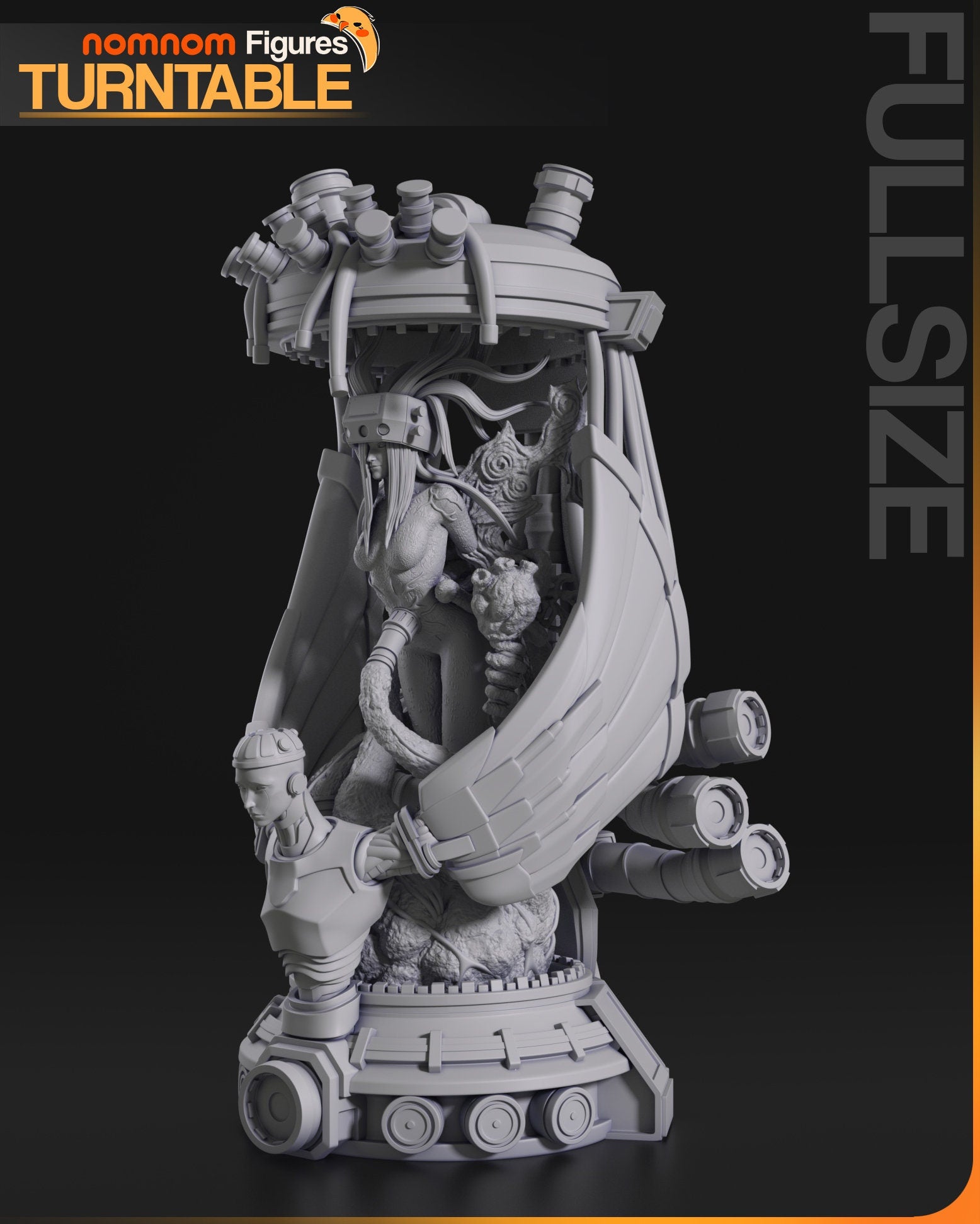 Mother Calamity | Resin Garage Kit Figure Game Fan Art | Nomnom Figures