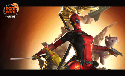 Earth-3010 Mouthy Merc | Resin Garage Kit Figure Comic Fan Art | Nomnom Figures