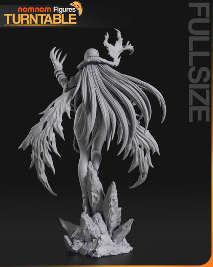Fallen Angel Digital Monster | Resin Garage Kit Figure Game Fan Art | Nomnom Figures