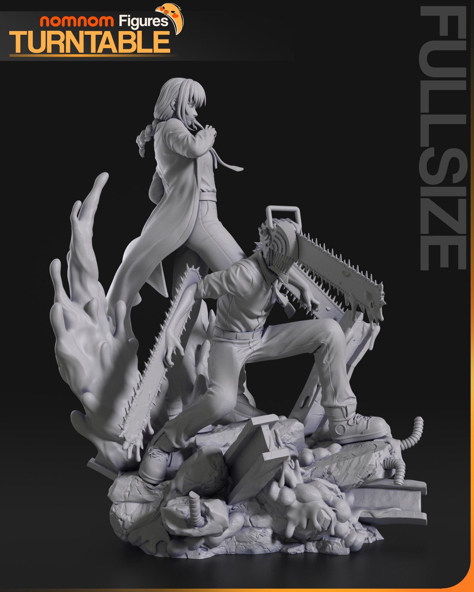 Bloody Couple | Resin Garage Kit Figure Anime Manga Fan Art | Nomnom Figures