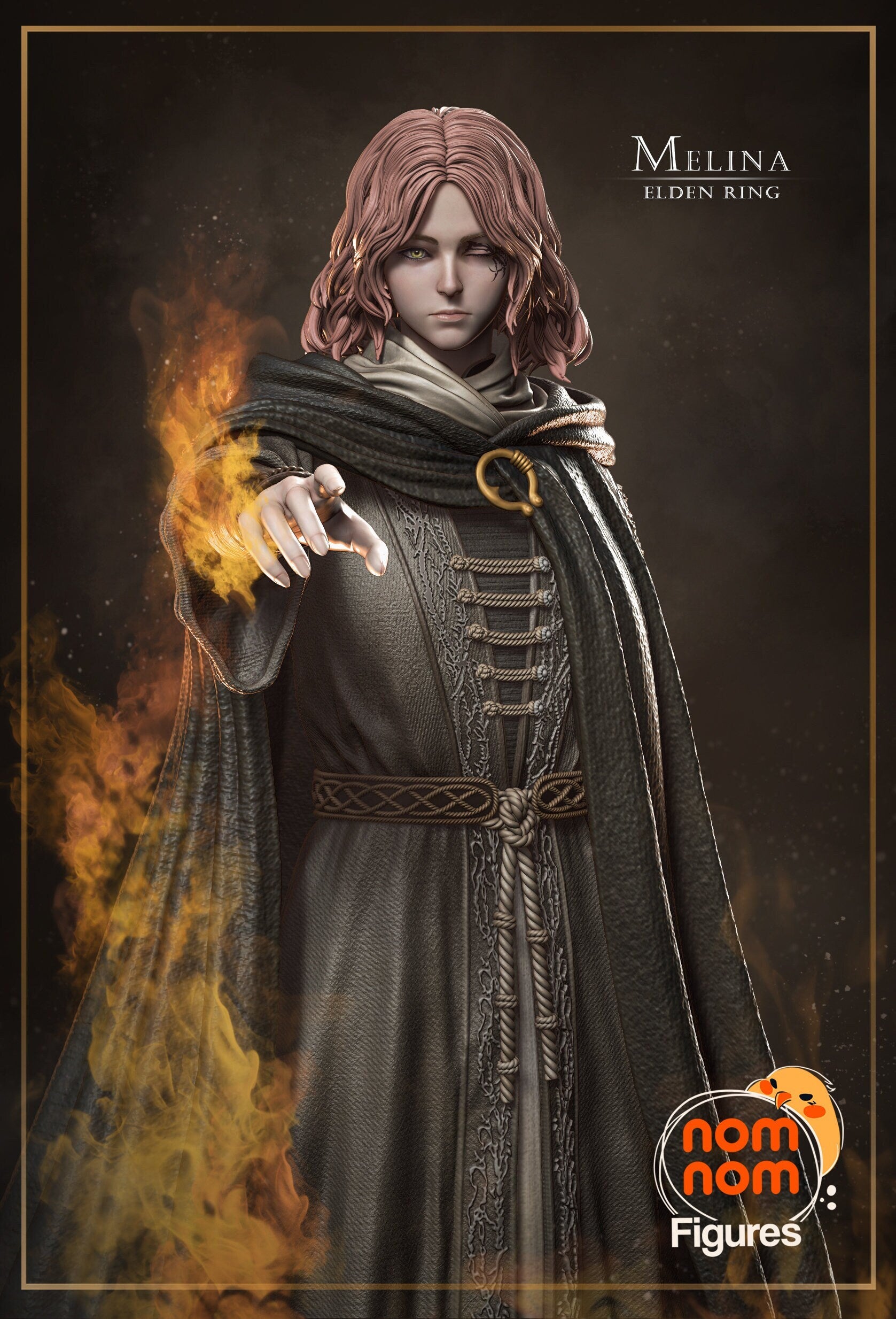 Spectral Maiden | Resin Garage Kit Figure Game Fan Art | Nomnom Figures