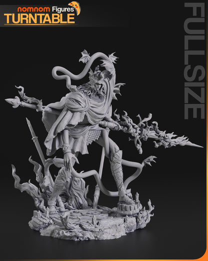 Demigod Impaler | Resin Garage Kit Figure Game Fan Art | Nomnom Figures