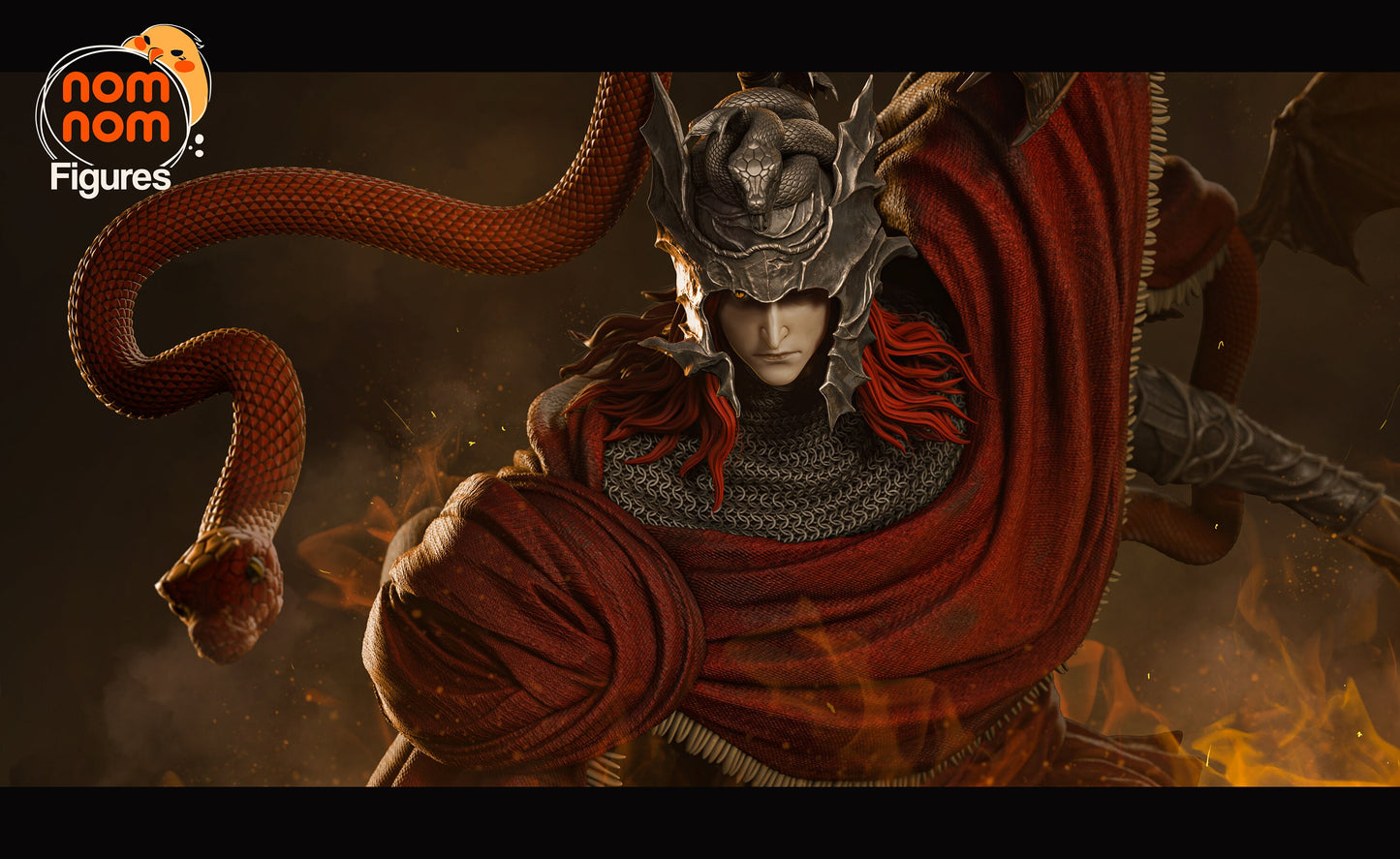 Demigod Impaler | Resin Garage Kit Figure Game Fan Art | Nomnom Figures