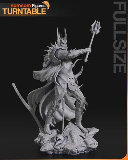 Dark Lord | Resin Garage Kit Figure Movie Book Fan Art | Nomnom Figures