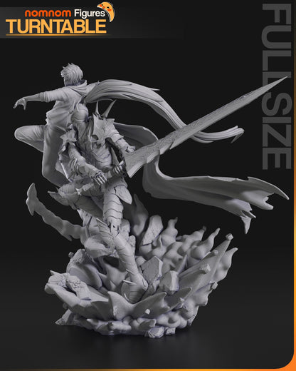 Shadow Monarch | Resin Garage Kit Figure Anime Comic Fan Art | Nomnom Figures