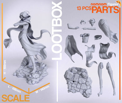 Powerful Speaker | Resin Garage Kit Figure Show Game Fan Art | Nomnom Figures