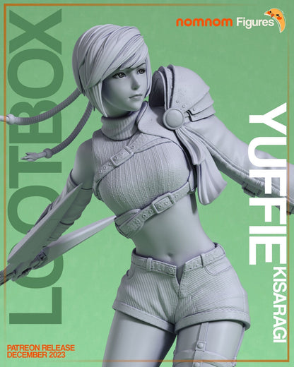 Materia Hunter | Resin Garage Kit Figure Game Fan Art | Nomnom Figures