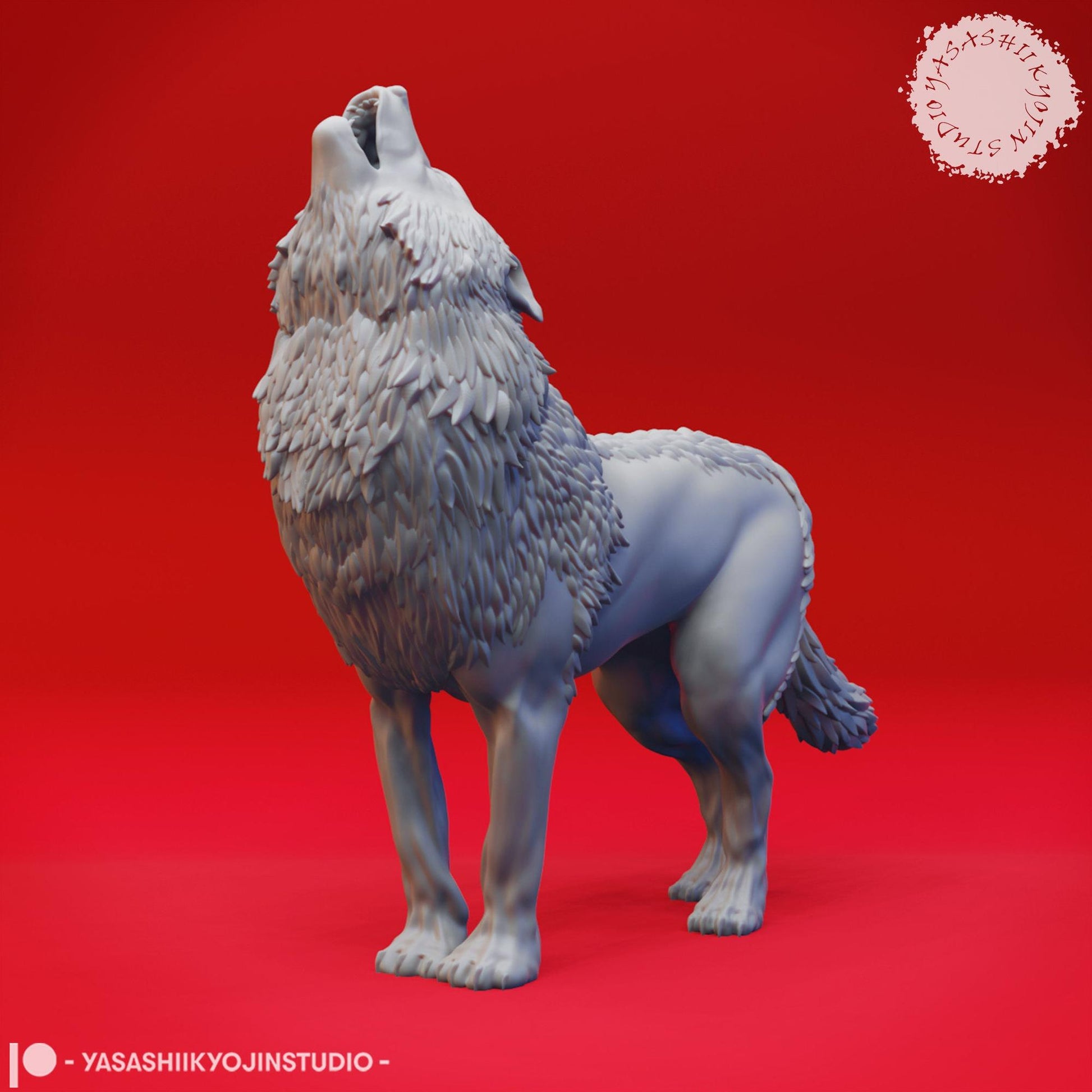 Werewolves and Wolves | TABLETOP SCALE | D&D TTRPG Monster Miniature | Yasashii Kyojin Studio