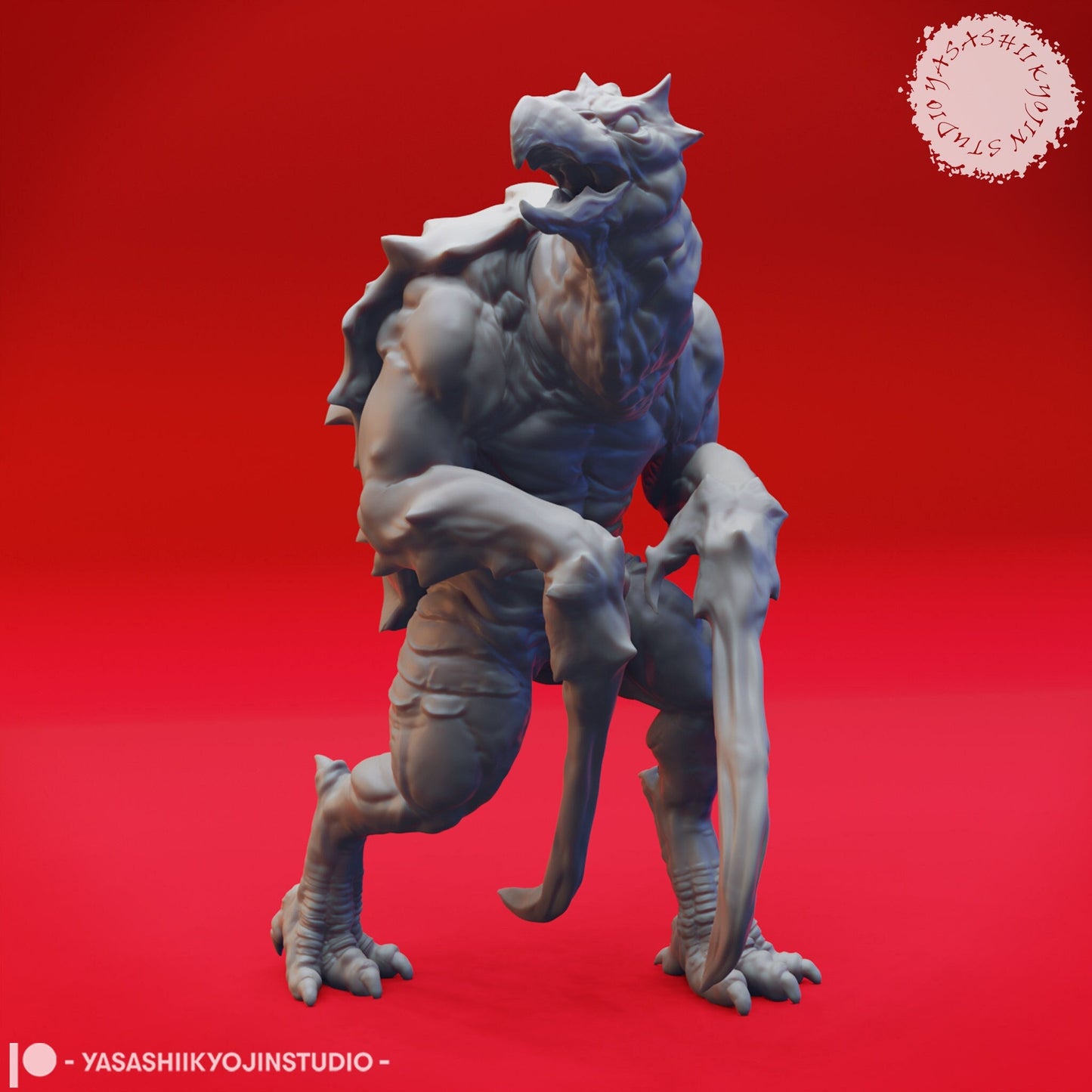 Hook Horror | TABLETOP SCALE | D&D TTRPG Monster Miniature | Yasashii Kyojin Studio