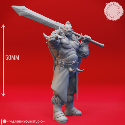 Orcs | TABLETOP SCALE | D&D TTRPG Monster Miniature | Yasashii Kyojin Studio