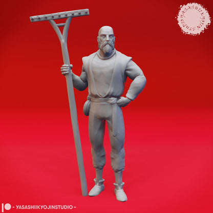 Townsfolk NPCs | TABLETOP SCALE | D&D TTRPG Monster Miniature | Yasashii Kyojin Studio