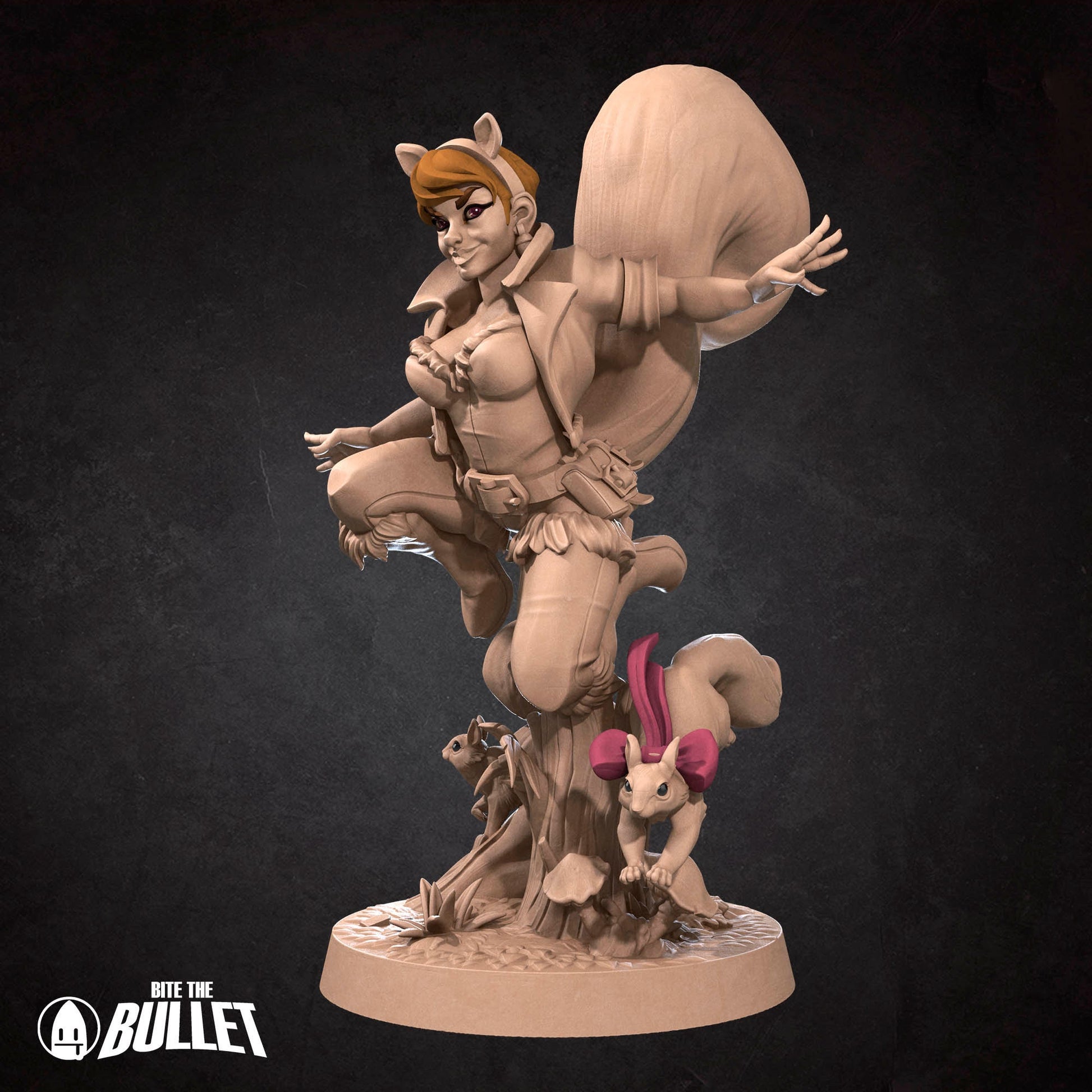 Exotic Doreen | Woman Pinup SFW NSFW Model Miniature | Bite the Bullet