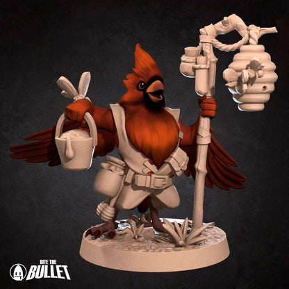 Birdfolk Forestkeeper | TABLETOP SCALE | D&D Humblewood TTRPG Miniature | Bite the Bullet