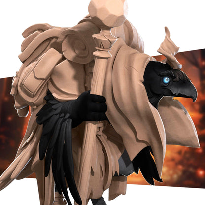 Crowfolk Warlock | TABLETOP SCALE | D&D Humblewood TTRPG Miniature | Bite the Bullet