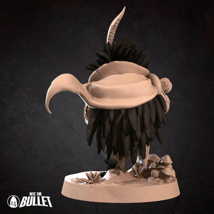 Hedgehogfolk Bard | TABLETOP SCALE | D&D Humblewood TTRPG Miniature | Bite the Bullet