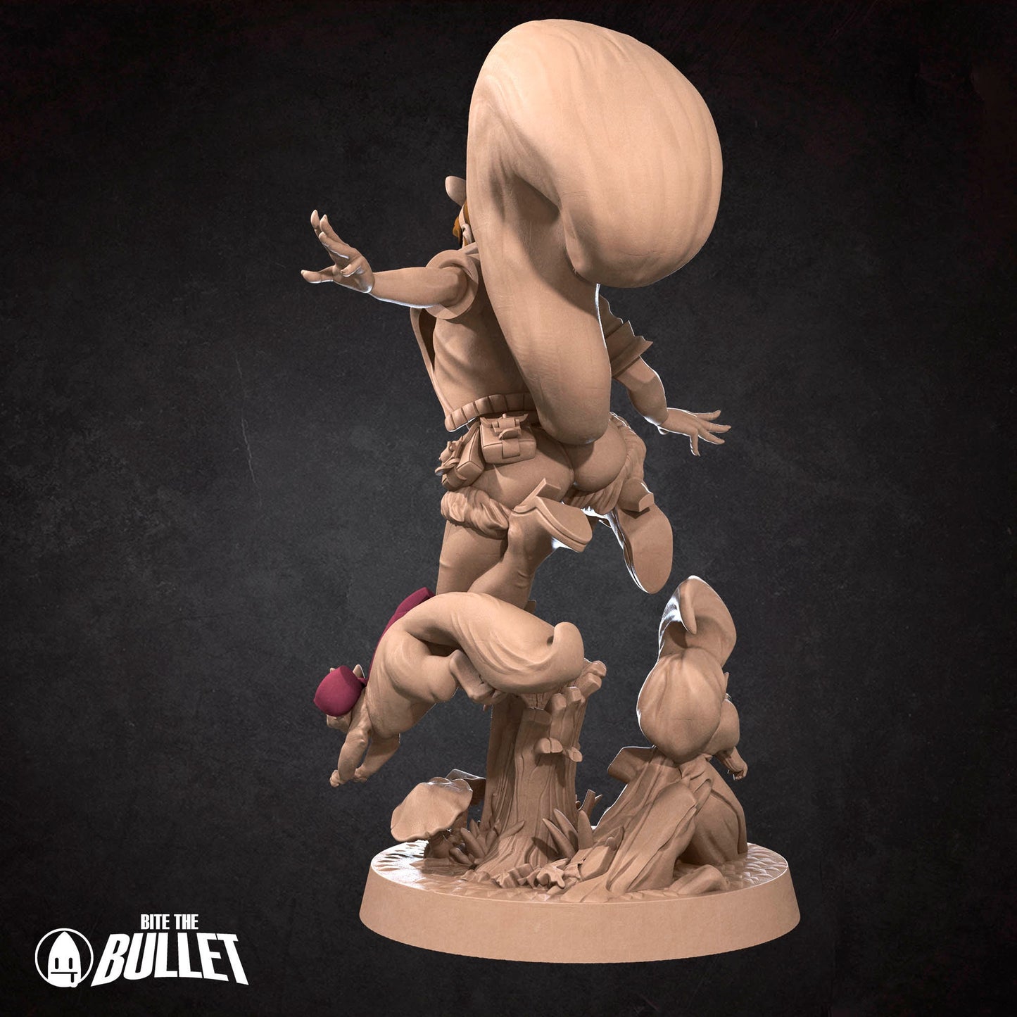 Exotic Doreen | Woman Pinup SFW NSFW Model Miniature | Bite the Bullet