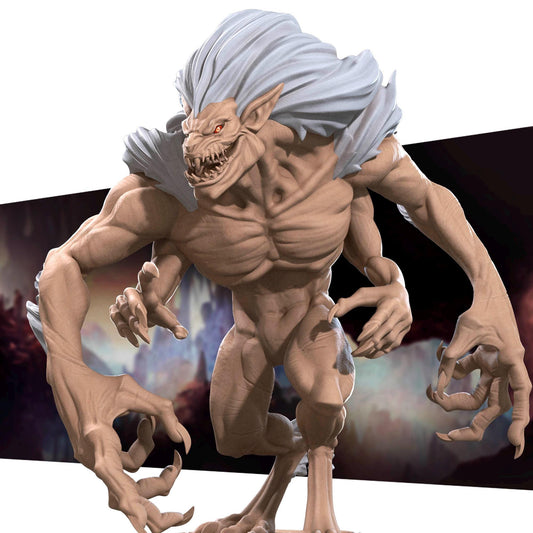 Draegloth | TABLETOP SCALE | TTRPG Miniature | Bite the Bullet