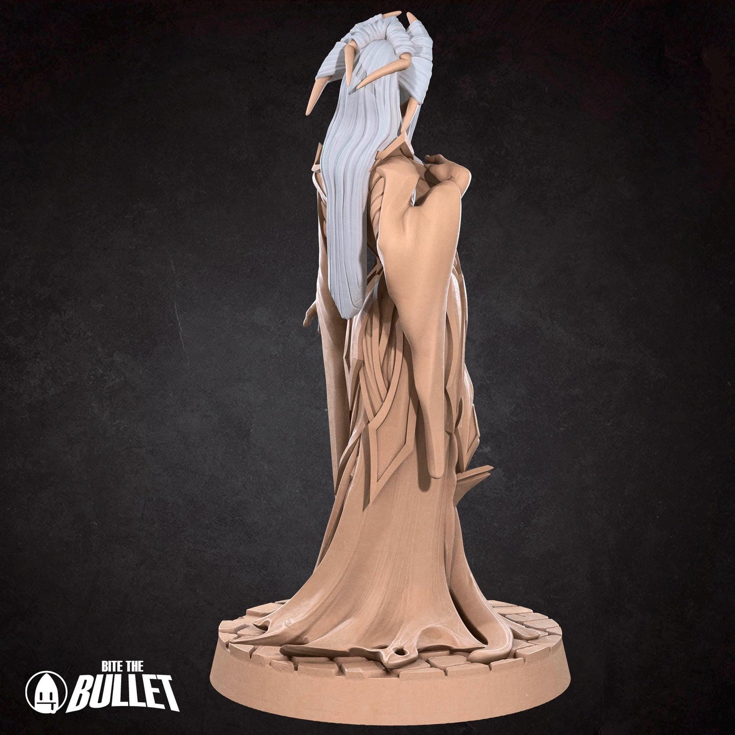 Drow Matron | TABLETOP SCALE | TTRPG Miniature | Bite the Bullet