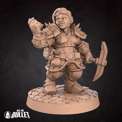Duergar Artificer | TABLETOP SCALE | D&D TTRPG Miniature | Bite the Bullet