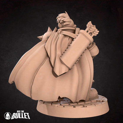 Duergar Ranger | TABLETOP SCALE | D&D TTRPG Miniature | Bite the Bullet